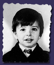 Photo de Marc Minier à 4 ans