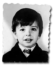 Photo de Marc Minier à 4 ans