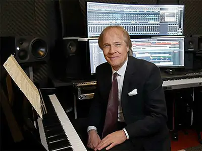 Richard Clayderman dans notre Home Studio